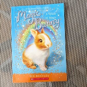 Scholastic Magic Bunny Book - Blue and White